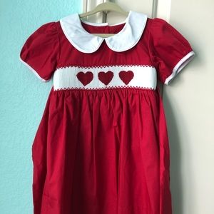 Smocked Blessings Valentine’s Dress
